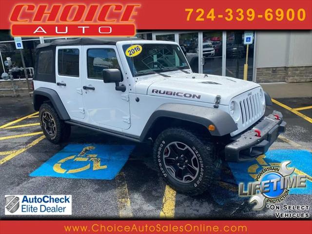 2016 Jeep Wrangler Unlimited Rubicon Hard Rock for sale in Murrysville, PA