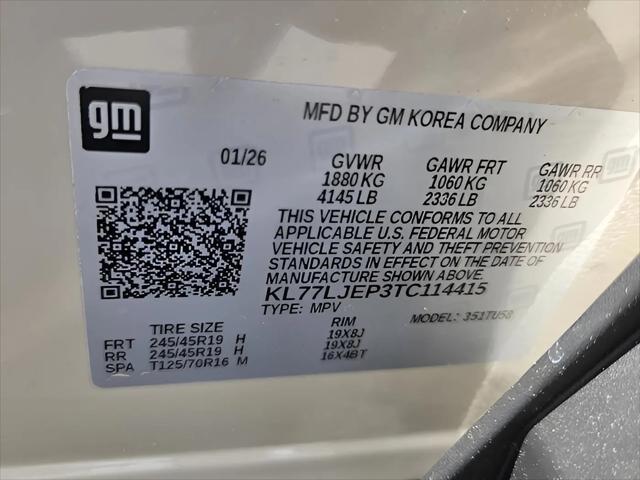 2026 Chevrolet Trax FWD 2RS
