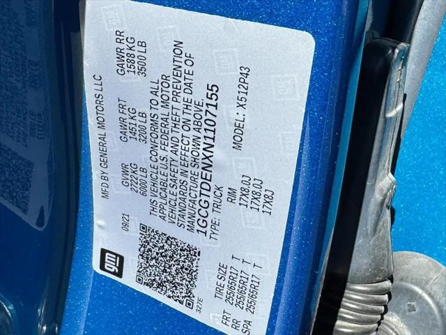 2022 Chevrolet Colorado 4WD Crew Cab Short Box Z71