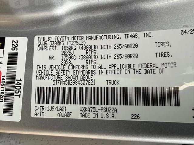2025 Toyota Tundra Platinum