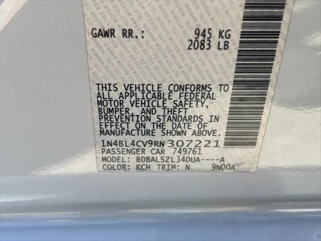 2024 Nissan Altima SR FWD
