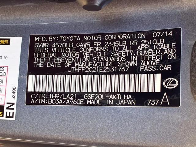 2014 Lexus IS 250C IS 250C