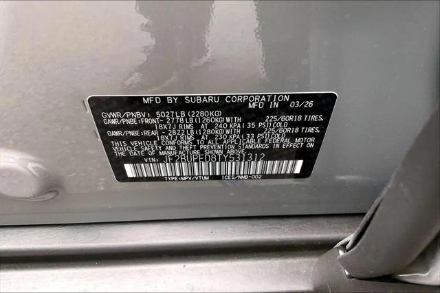 2026 Subaru Outback Touring
