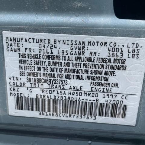 2024 Nissan Sentra SV Xtronic CVT