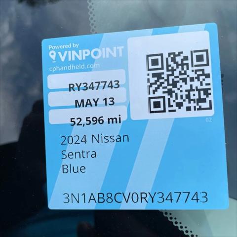 2024 Nissan Sentra SV Xtronic CVT