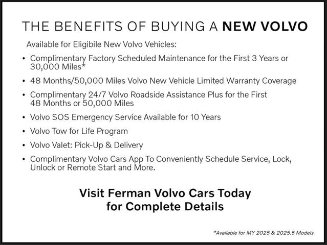 2026 Volvo XC40 Ultra, B5 AWD Gas (mild hybrid), Dark