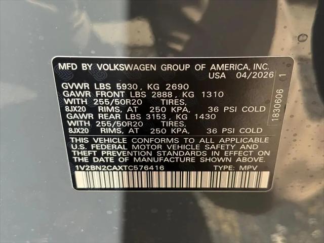 2026 Volkswagen Atlas SEL