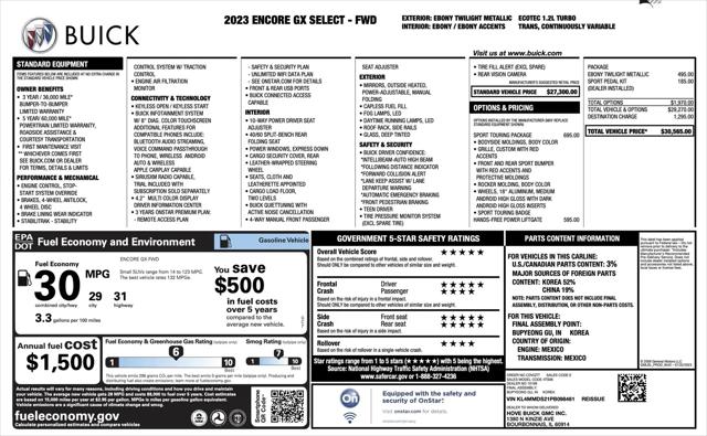 2023 Buick Encore GX Select FWD