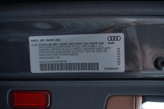 2022 Audi A4 Premium Plus 45 TFSI S line quattro S tronic