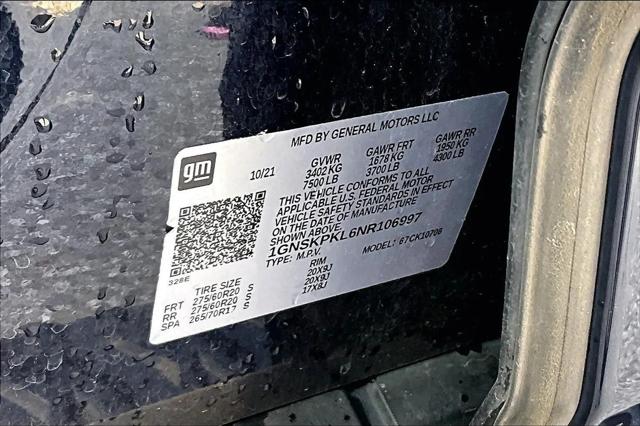 2022 Chevrolet Tahoe 4WD Z71