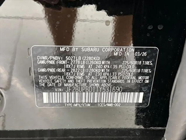 2026 Subaru Outback Premium