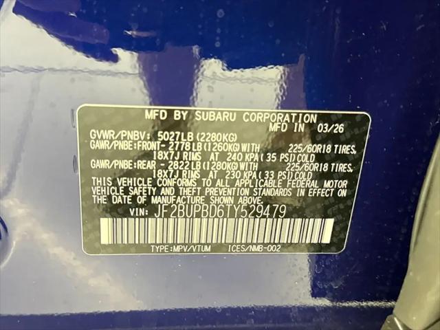 2026 Subaru Outback Premium