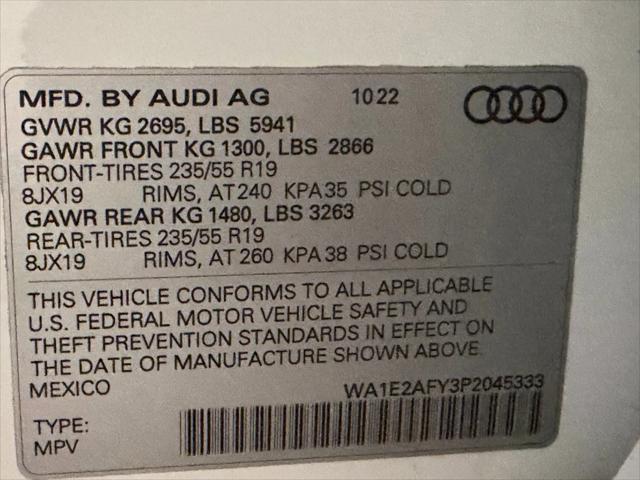 2023 Audi Q5 Premium Plus 55 TFSI e S line quattro S tronic