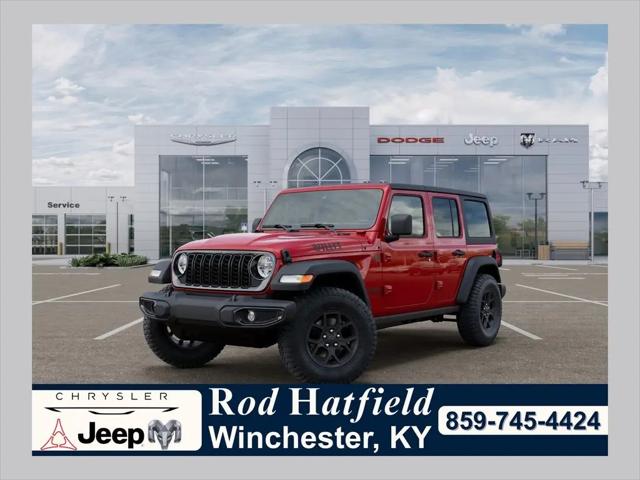 2026 Jeep Wrangler 4-Door Willys 4x4 for sale in Winchester, KY