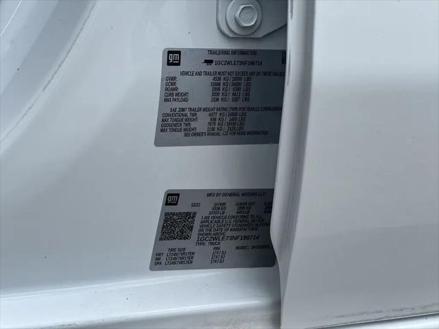2022 Chevrolet Silverado 2500HD 2WD Double Cab Long Bed WT