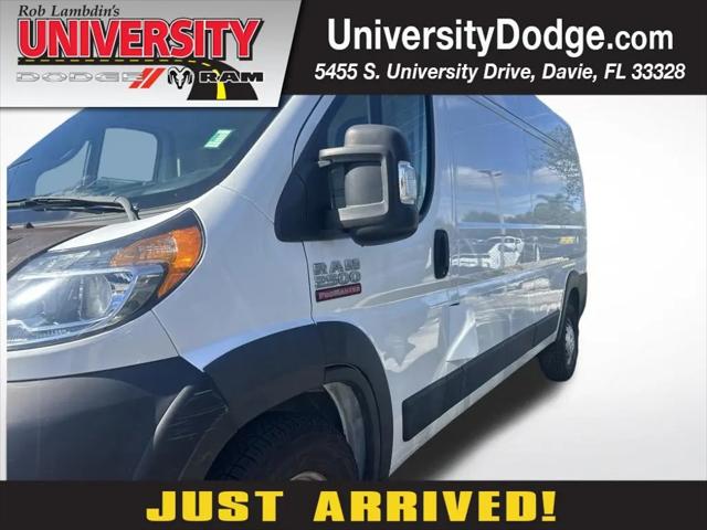 2021 Ram ProMaster 2500 Cargo Van High Roof 159 WB for sale in Davie, FL