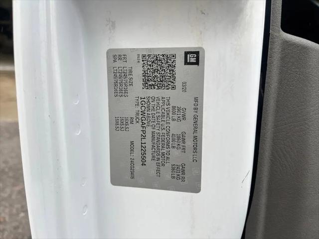 2020 Chevrolet Express Cargo Van RWD 2500 Regular Wheelbase WT