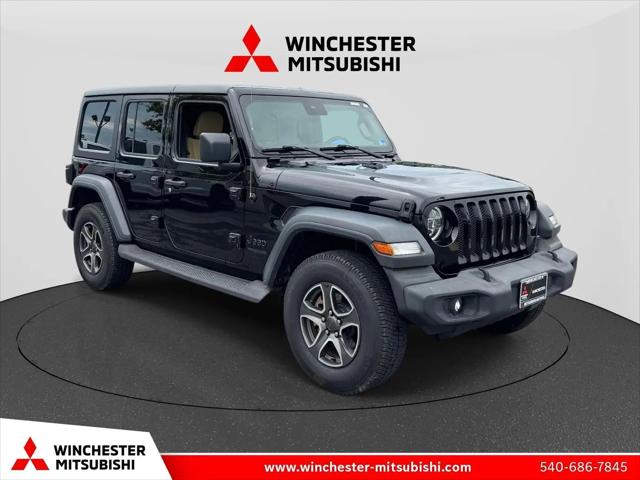 2020 Jeep Wrangler Black and Tan 4x4 for sale in Winchester, VA