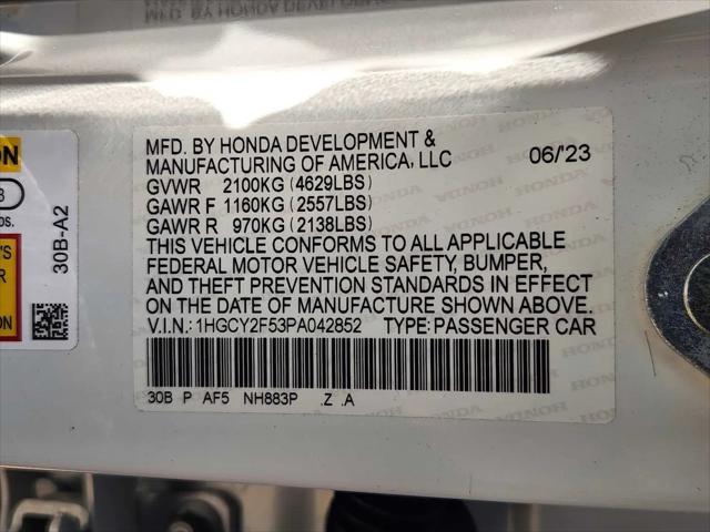 2023 Honda Accord Hybrid Sport