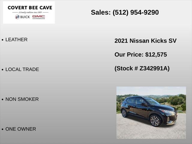 2021 Nissan Kicks SV Xtronic CVT