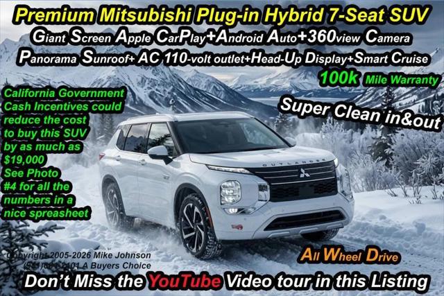 2023 Mitsubishi Outlander PHEV SEL S-AWC for sale in Riverside, CA