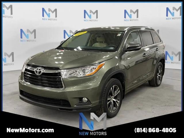 2016 Toyota Highlander XLE V6 for sale in Erie, PA