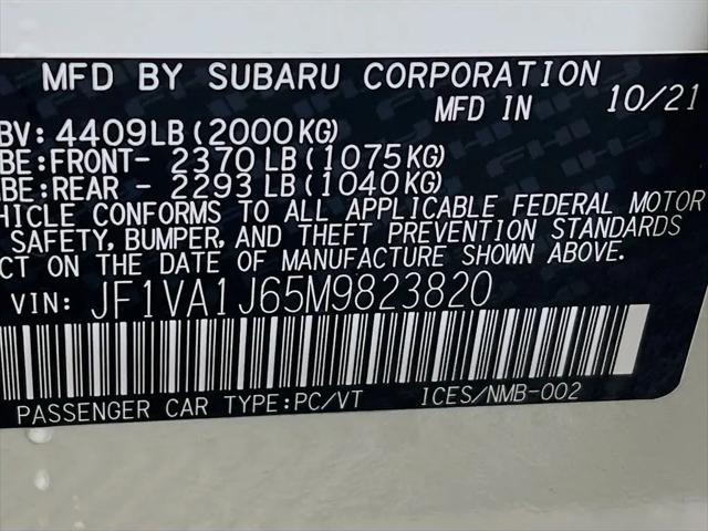 2021 Subaru WRX Limited