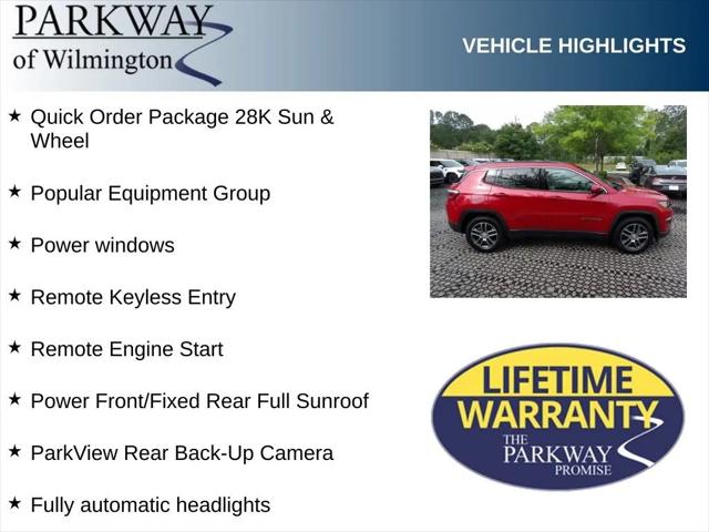 2019 Jeep Compass Sun and Wheel FWD