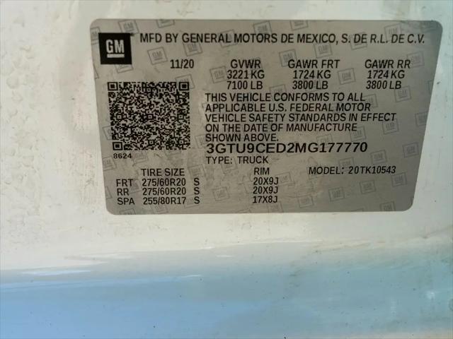 2021 GMC Sierra 1500 4WD Crew Cab Short Box Elevation