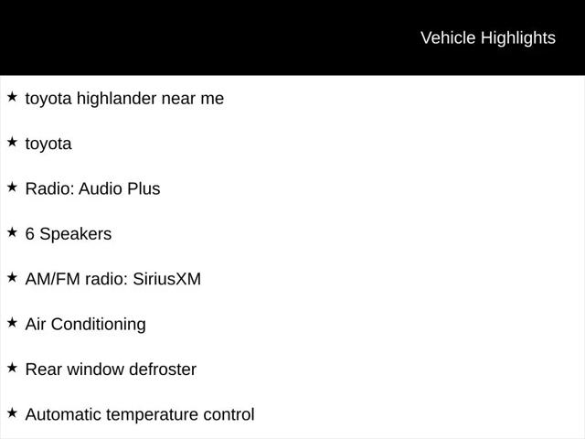 2021 Toyota Highlander XLE