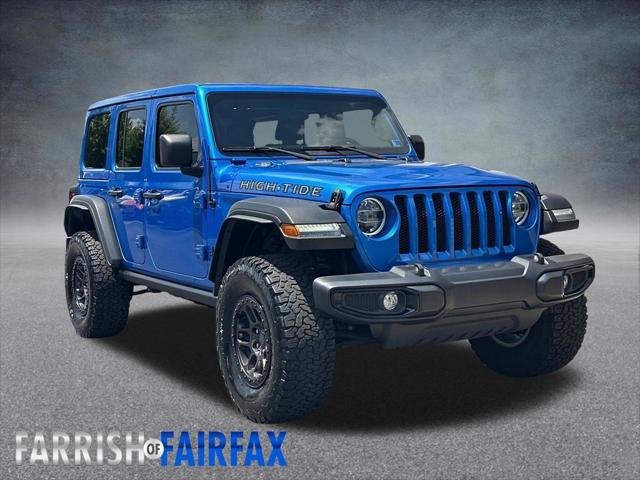 2022 Jeep Wrangler Unlimited High Tide 4x4 2022 Jeep Wrangler Unlimited High Tide 4x4