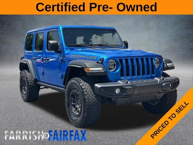 2022 Jeep Wrangler Unlimited High Tide 4x4