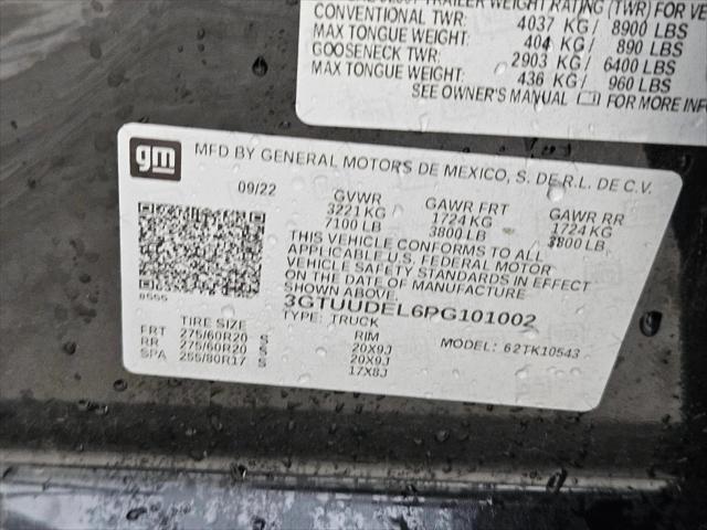 2023 GMC Sierra 1500 4WD Crew Cab Short Box SLT