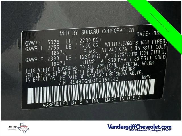 2024 Subaru Outback Limited XT