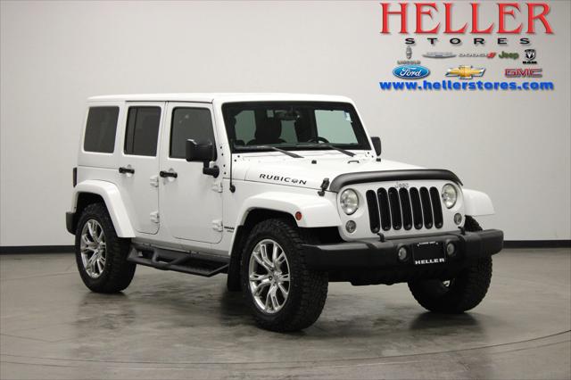 2016 Jeep Wrangler Unlimited Rubicon for sale in Pontiac, IL