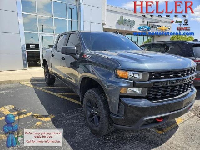 2020 Chevrolet Silverado 1500 4WD Crew Cab Short Bed Custom Trail Boss for sale in Pontiac, IL