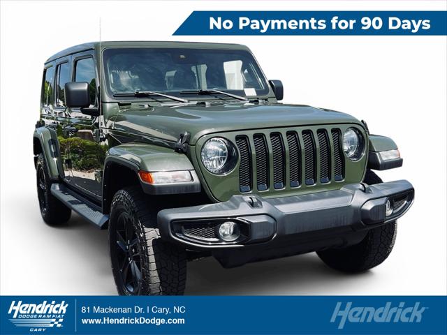 2021 Jeep Wrangler Sahara Altitude 4x4 for sale in Cary, NC
