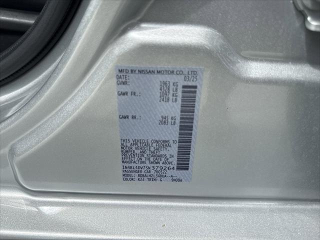 2025 Nissan Altima SV FWD
