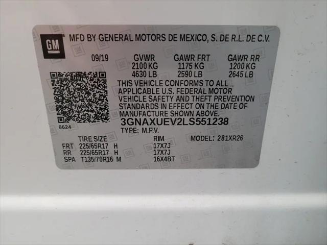 2020 Chevrolet Equinox AWD LT 1.5L Turbo