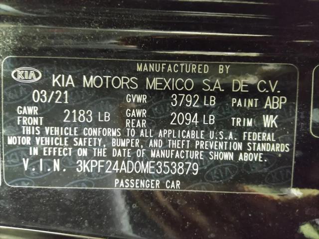 2021 Kia Forte FE