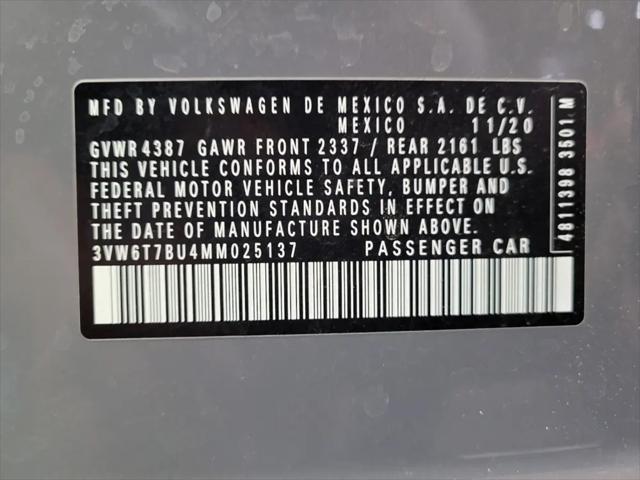 2021 Volkswagen Jetta GLI 2.0T S