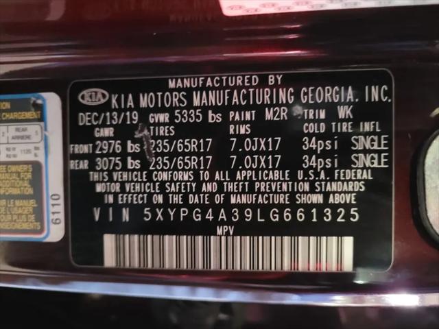 2020 Kia Sorento 2.4L LX