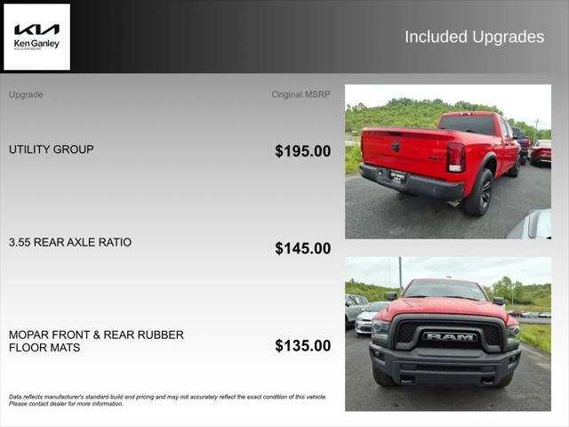 2022 Ram 1500 Classic Warlock Quad Cab 4x4 6'4" Box