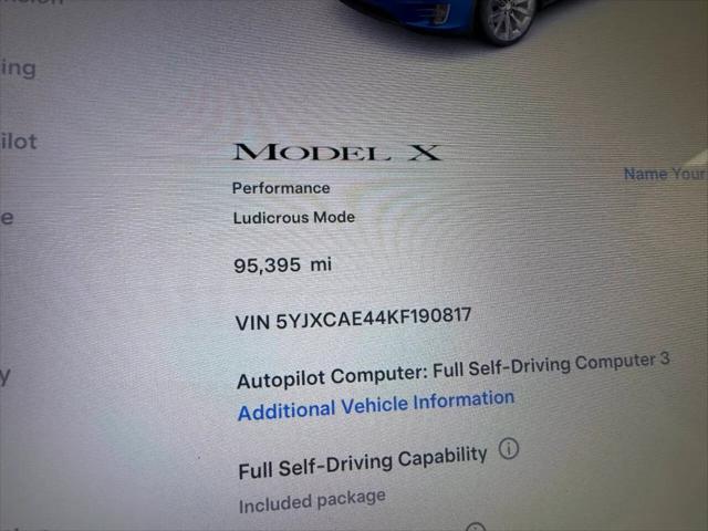 2019 Tesla Model X Performance