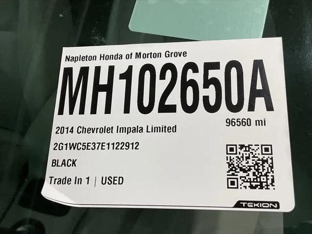2014 Chevrolet Impala Limited LTZ