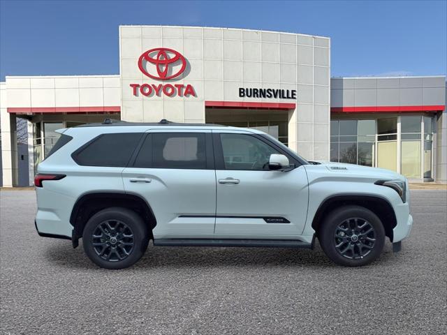 Used 2024 Toyota Sequoia Platinum with VIN 7SVAAABA3RX041858 for sale in Burnsville, Minnesota