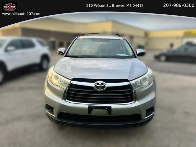 2015 Toyota Highlander LE V6 for sale in Brewer, ME