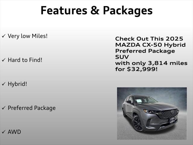 2025 Mazda CX-50 Hybrid Preferred Package