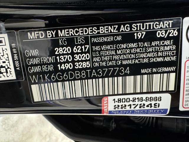 2026 Mercedes-Benz 500 4MATIC