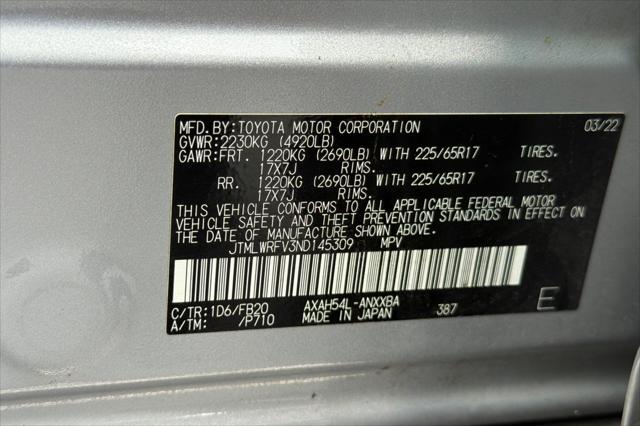 2022 Toyota RAV4 Hybrid LE